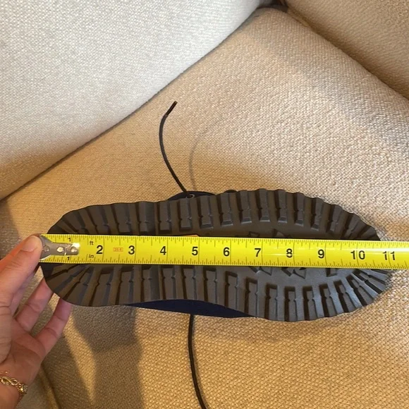 Quoddy Men’s Navy Blue Chukka Boot Shearling Lined Size 8 - Picture 8 of 9